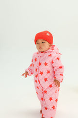Freddie Bear Suit - Pink Stars