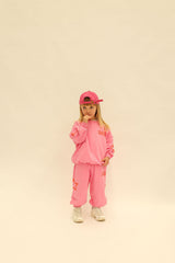 Siblings Set - Pink Trackpants