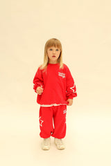 Siblings Set - Red Sweater
