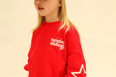 Siblings Set - Red Sweater