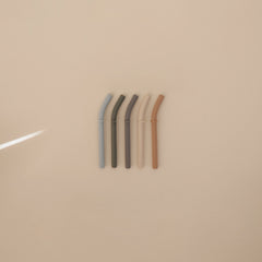 Silicone Replacement Straws - 5 Pack