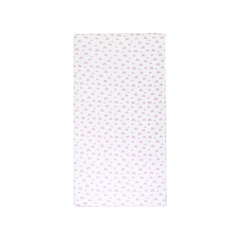 Bamboo Fitted Crib Sheets - Pink Rainbow