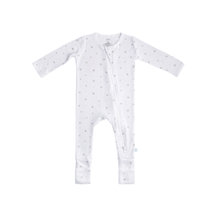 Baby Bamboo Pajamas w/ DreamCuffs® - Grey Star