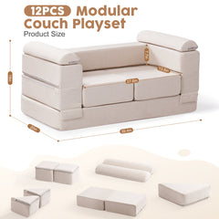 ROBUD Modular Kids Play Couch