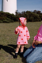 Lucky Stars Bandana - Pink + Red