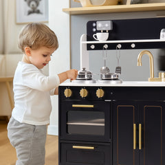 ROBUD Wooden Kitchen Playset - Obsidian