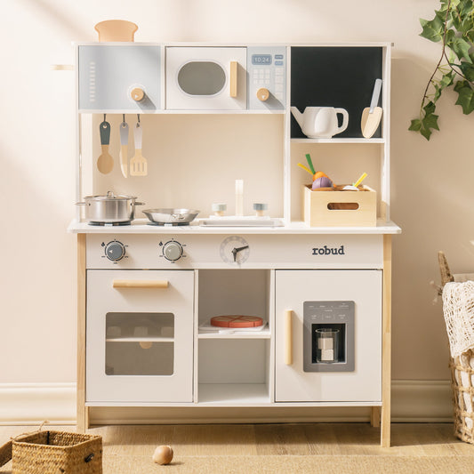 ROBUD Wooden Kids Play Kitchen Set - Planting