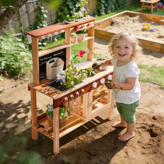 ROBUD Mud Kitchen for Kids Outdoor