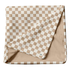 Imperfect | Checker Toffee Organic Cotton Cover
