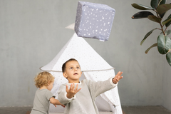 Terrazzo Slate Play Cube Cover