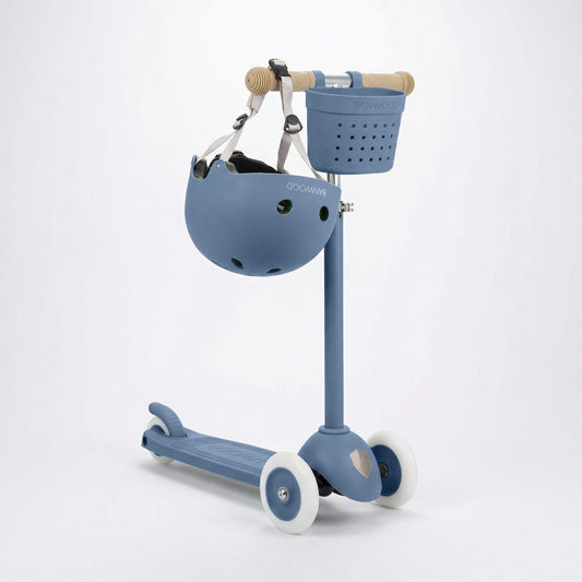 BANWOOD ECO SCOOTER & HELMET SET - DEEP SEA