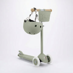 BANWOOD ECO SCOOTER & HELMET SET - OLIVE