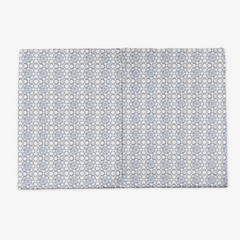 Blue Tile Vegan Leather Mat