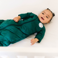 Dream Weighted Transition Swaddle - Forest Green
