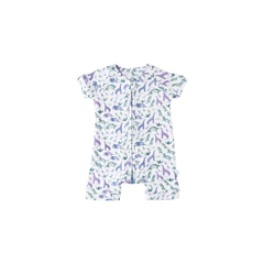 Baby Short-Sleeve Bamboo Romper