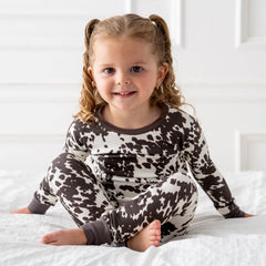 Toddler/Kids Bamboo Pajamas - Cow