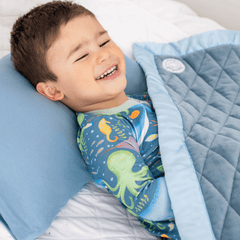 Toddler/Kids Bamboo Pajamas - Deep Sea