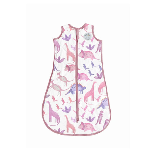 Bamboo Classic Sleep Sack (Non-weighted) - Rosy Dinos