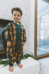 Danni Jumpsuit in Botanical Garden Plaid