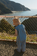 Blake Hat in Apple Cinnamon Stripe