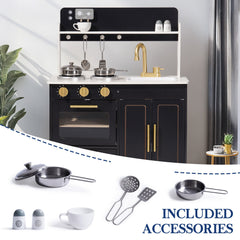 ROBUD Wooden Kitchen Playset - Obsidian