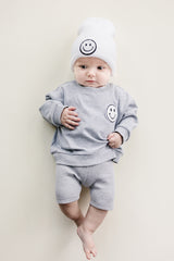 Biker Shorts Set | Gray