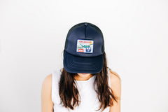 Colorado Postcard Trucker Hat