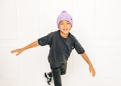 Smiley Pom Pom Hat