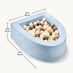 Tiny Land® PlayNest Ball Pit with 200 Ocean Balls