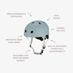 BANWOOD ECO SCOOTER & HELMET SET - TEAL