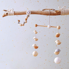 Wooden Mobile Dots