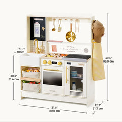 Tiny Land® BistroSwitch Kitchen & Fridge Set