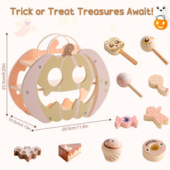 ROBUD Halloween Candy House Play Food Set for Kids