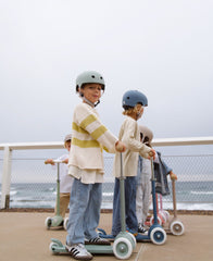 BANWOOD ECO SCOOTER & HELMET SET - CLAY