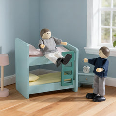 Tiny Land® Wooden Dollhouse Dolls