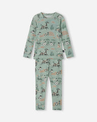 Moomin Trivsam - Toddler Merino Wool & Lyocell Base Layer Set