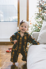 Brooks Set in Botanical Garden Plaid