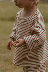 Micky Set in Thin Turtledove Stripe