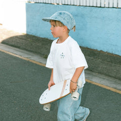 BANWOOD 5-PANEL CAP - DENIM