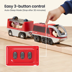 Tiny Land® Dual-Color Electric Toy Train