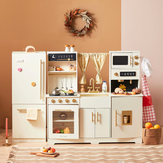 All-in-One Family Feast Gift Set:Luxury Kitchen & Fridge & Organic Food Collection