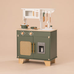 ROBUD Wooden Kids Kitchen Playset Series - Vintage Green