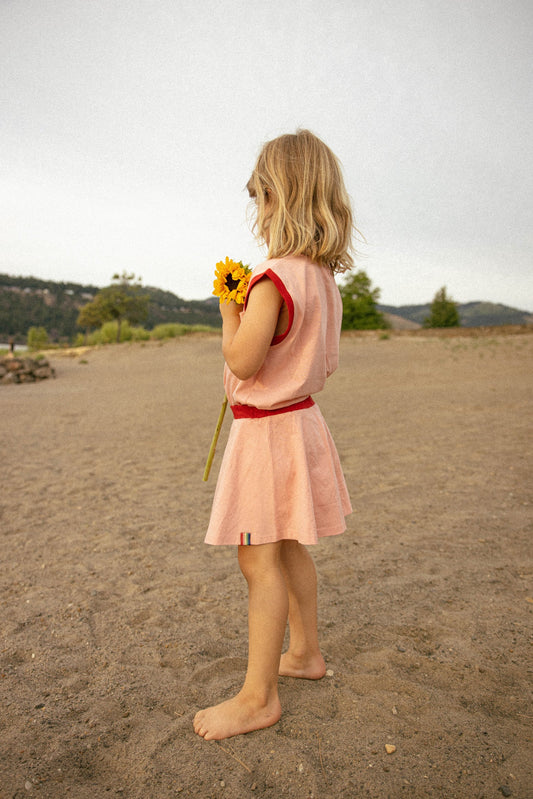 Goldie Set in Peach