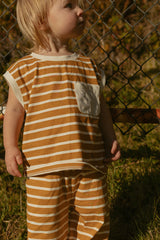 Jensen Set in Apple Cinnamon Stripe