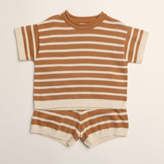 Quinlan Set in Apple Cinnamon Stripe