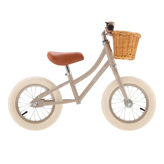 BANWOOD BALANCE BIKE FIRST GO VINTAGE - BEIGE