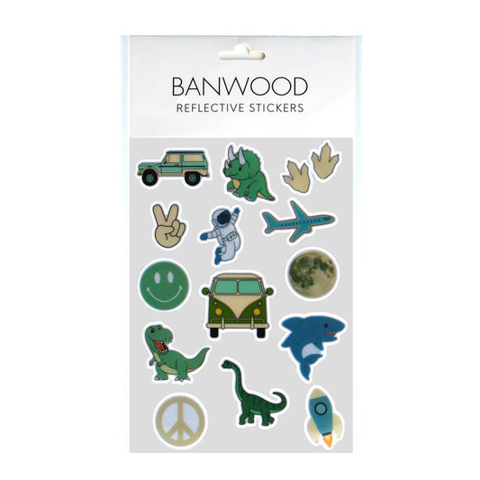 BANWOOD REFLECTIVE STICKERS - ADVENTURE
