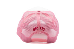 Pink & White Letter Trucker Hat
