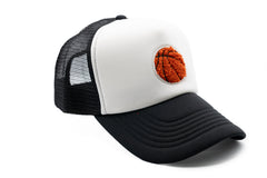Basketball Patch Trucker Hat