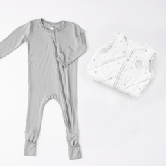 Dream Weighted Sleep Sack + Free Moon Grey Bamboo Pajama